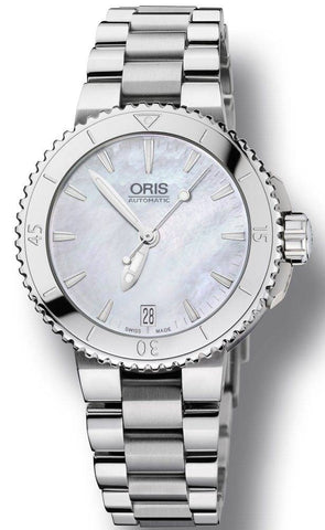 Oris Watch Aquis Date Lady Bracelet 01 733 7652 4151-07 8 18 01P
