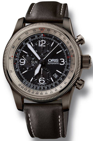 Oris Watch Big Crown X1 Calculator Leather S 01 675 7648 4264-07 5 23 77