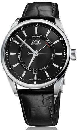 Oris Watch Artix Pointer Day Date Leather 01 755 7691 4054-07 5 21 81FC