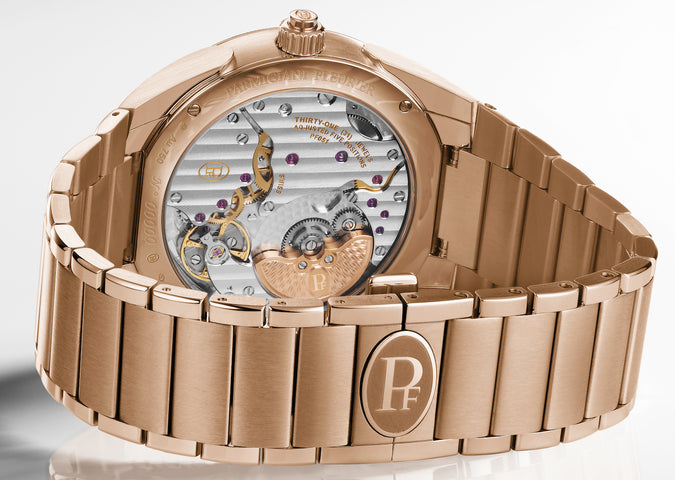 Parmigiani Fleurier Tonda PF GMT Rattrapante Gold Milano Blue Watch