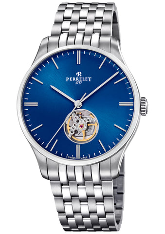 Perrelet Watch Weekend 3 Hands Open Heart A1302/4