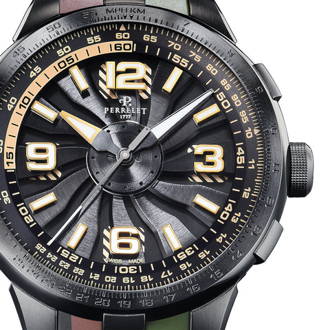 Perrelet Turbine Pilot Camouflage