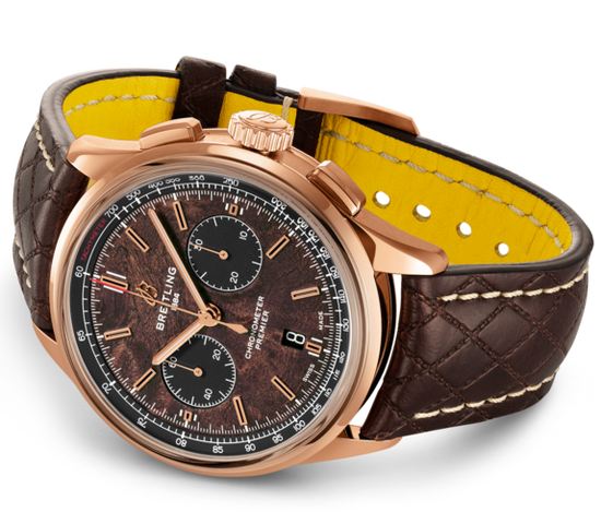 Breitling Watch B01 Chronograph 42 Bentley Centenary Red Gold Limited Edition