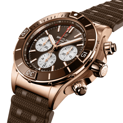 Breitling Super Chronomat B01 44 18k Red Gold Watch