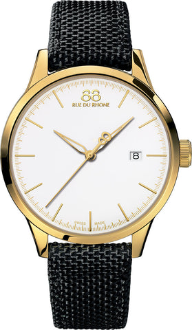 88 Rue Du Rhone Watch Rive 41mm Mens 87WA154110