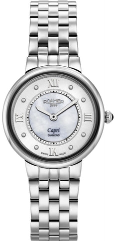 Roamer Watch Capri White MOP 859845 41 29 50