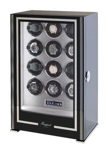 Rapport Watch Winder Paramount Twelve Ebony Touch Screen W212