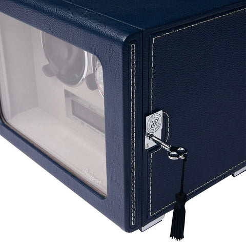 Rapport Watch Winder Quantum Quad Two Leather Blue