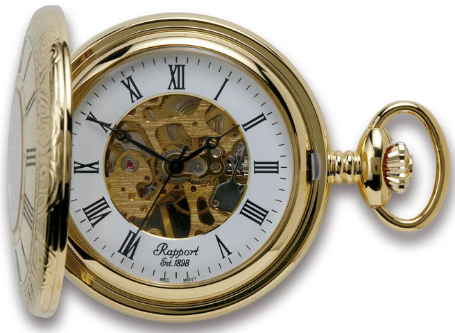 Rapport Pocket Watch Half Hunter Mechanical PW56