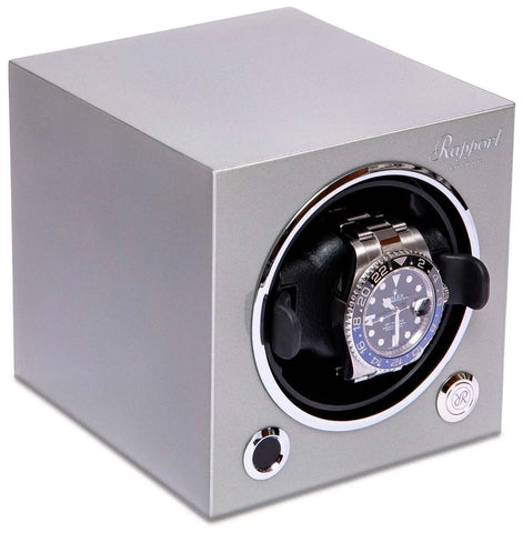 Rapport Watch Winder Evo Single Platinum Silver
