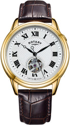 Rotary Watch Cambridge Gold PVD Mens GS05368/70