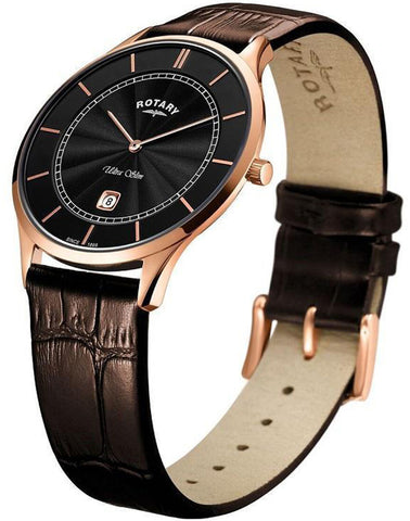 Rotary Watch Ultra Slim Mens