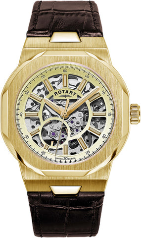 Rotary Watch Regent Skeleton Mens GS05418/03