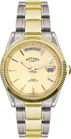 Rotary Watch Gents Two Tone GB02661/20