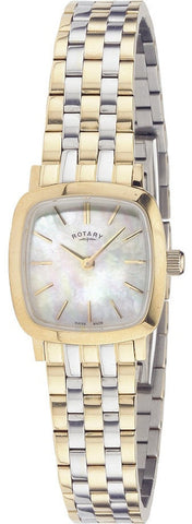 Rotary Watch Ladies Two Tone Bracelet LB02401/41