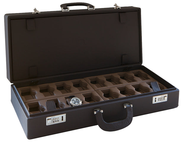 Scatola del Tempo Watch Case Valigetta 32 Bi Colour