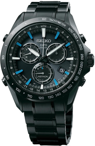 Seiko Astron Watch GPS Solar Chronograph Blue SSE013
