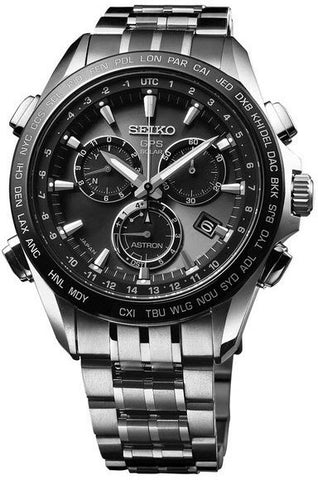 Seiko Astron Watch GPS Solar Chronograph SSE003