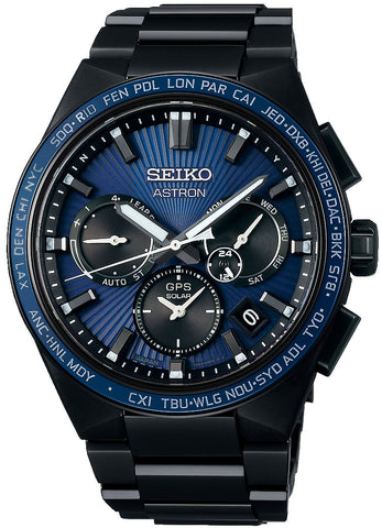 Seiko Astron Watch Sunray Midnight GPS Solar SSH121J1