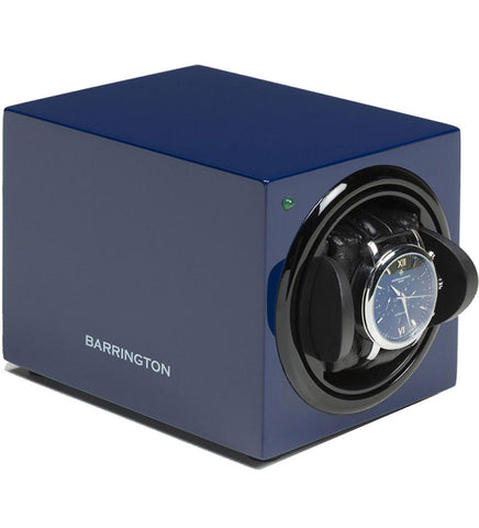 Barrington Watch Winder Single Shadow Midnight Blue