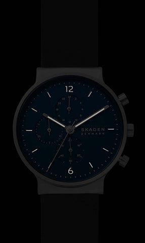 Skagen Watch Ancher Chronograph Mens