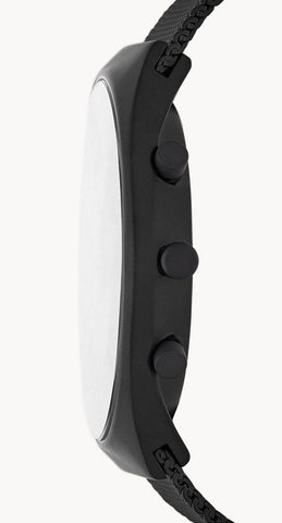 Skagen Watch Grenen Chronograph Midnight Steel Mens