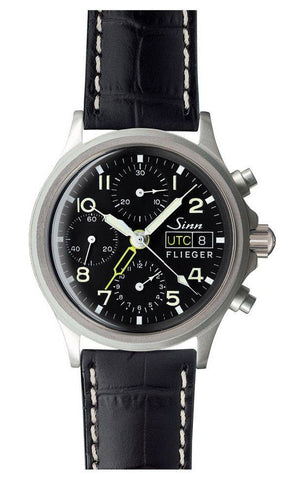 Sinn 356 Pilot UTC Alligator 356.025 LEATHER