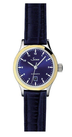 Sinn Ladies Watches 456 St 18 karat Perlmutt W Alligator D 456.025 LEATHER