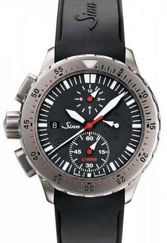 Sinn Watch U1000 - EZM 6 Rubber 1011.010 RUBBER