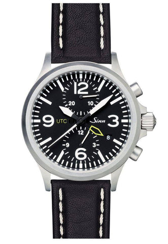 Sinn Duo Chronograph 756 UTC Leather D 756.011 LEATHER