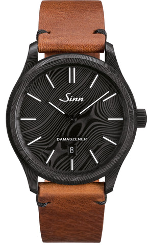 Sinn Watch 1800 S Damaszener Limited Edition Tan Leather 1800.030 Tan Leather