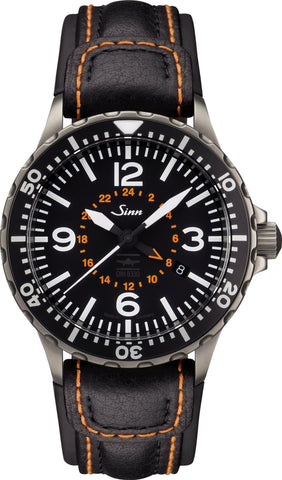 Sinn Watch 857 UTC VFR Cowhide Mens 857.0401 Cowhide