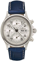 Sinn Watch 356 Sa Pilot III Aligator Leather Blue