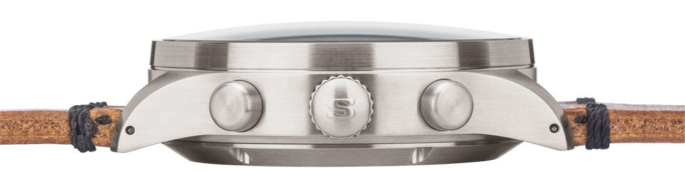 Sinn 3006 Hunting Vintage Cowhide Brown Watch