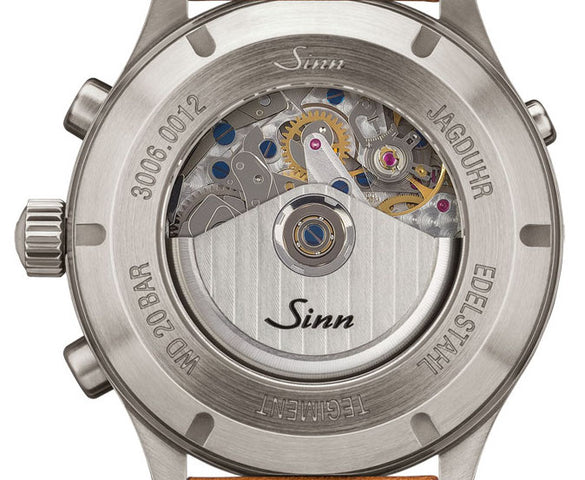 Sinn 3006 Hunting Fine Link Bracelet Watch