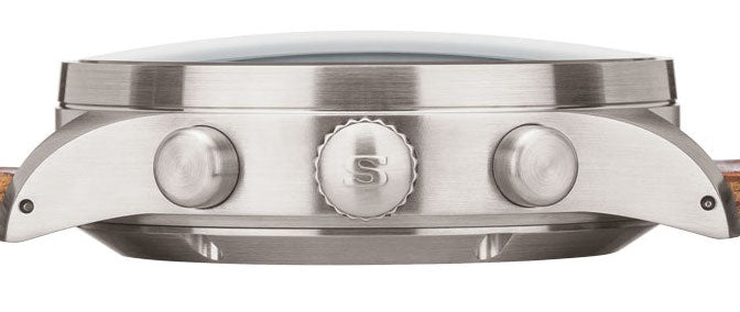 Sinn 3006 Hunting Fine Link Bracelet Watch