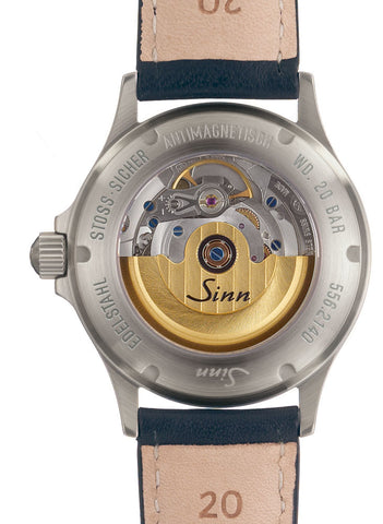 Sinn 556 I B Blue Cowhide Strap Watch