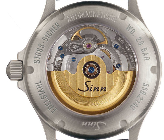 Sinn 556 I Mother of Pearl S H-Link Bracelet Watch