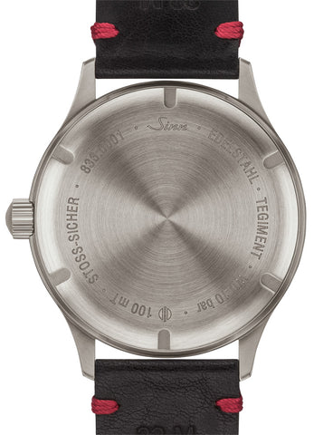 Sinn 836 Vintage Black With Red Watch