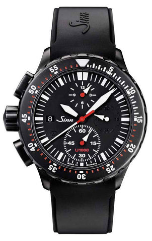 Sinn Watch U1000 S - EZM 6 Rubber 1011.020 RUBBER