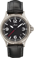 Sinn Watch 556 A RS Black Cowhide Aligator 556.0141 Black Cowhide Aligator