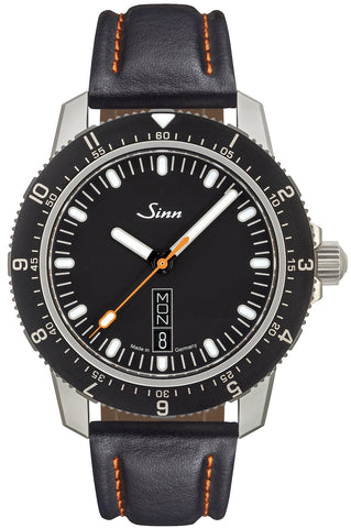 Sinn Watch 105 St Sa Leather 105.010 COWHIDE ORANGE STITCH