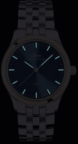 Sinn 434 St GG B Ladies Leather Blue Watch