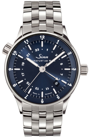 Sinn Watch Frankfurt World Time 6060 B 24h UTC 6060.013