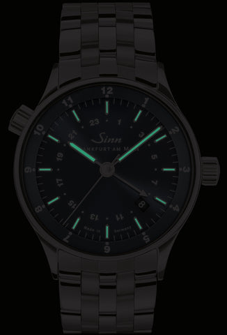 Sinn 6060 B 24h UTC Frankfurt World Time Watch