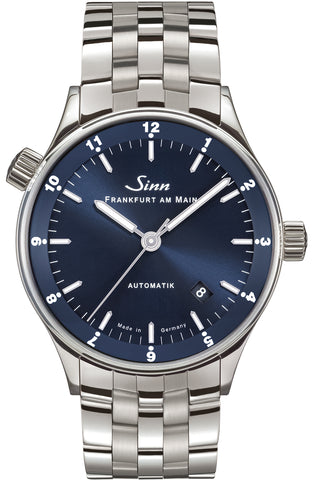 Sinn Watch Frankfurt World Time 6068 B Blue 6068.012