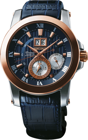 Seiko Premier Kinetic Perpetual Novak Djokovic Special Edition SNP126P1