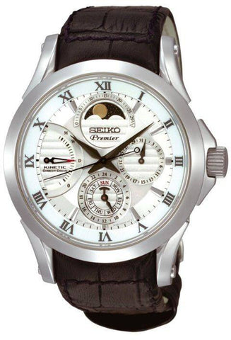 Seiko Premier Kinetic Direct Drive Moon Phase