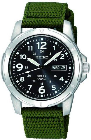 Seiko Watch Solar Powered Gents SNE095P2