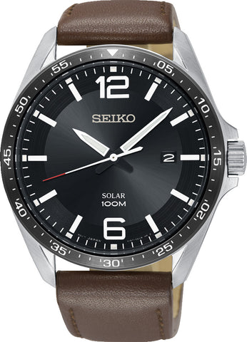 Seiko Watch Solar Chronographs SNE487P1